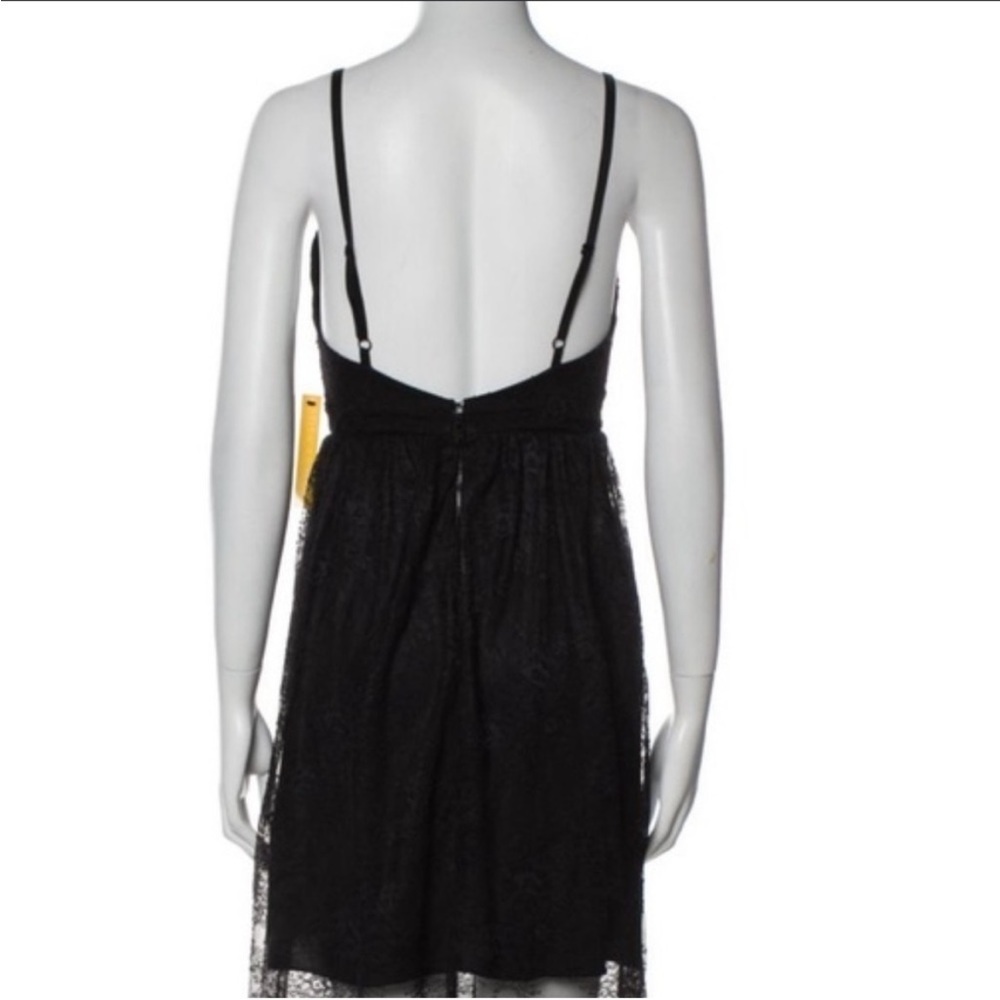 ALICE + OLIVIA Mini Black Lace Dress - Picture 5 of 15